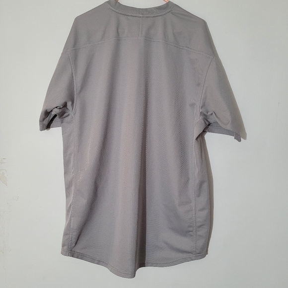 Men's Nike Jersey Size XXL Gray Short-sleeved  Pullover T-Shirt Dri-Fit - Picture 7 of 14